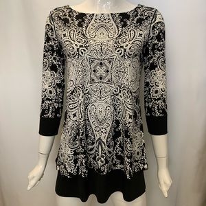 EVA VARRO NO GROMMETS LAYERED TUNIC CIDNEY